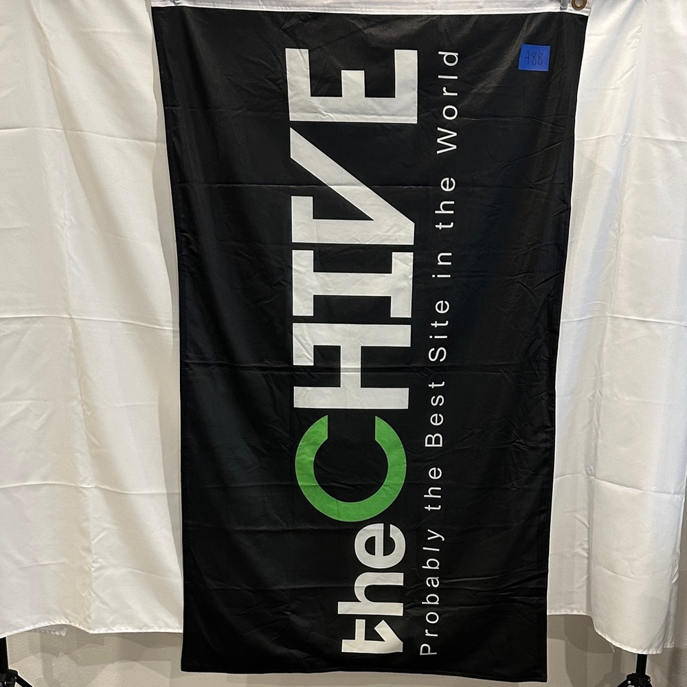 The Chive Flag – “Probably the Best Site in the World” Black Banner